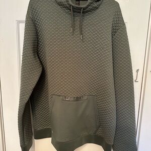 Apana Quilted Gray Hoodie